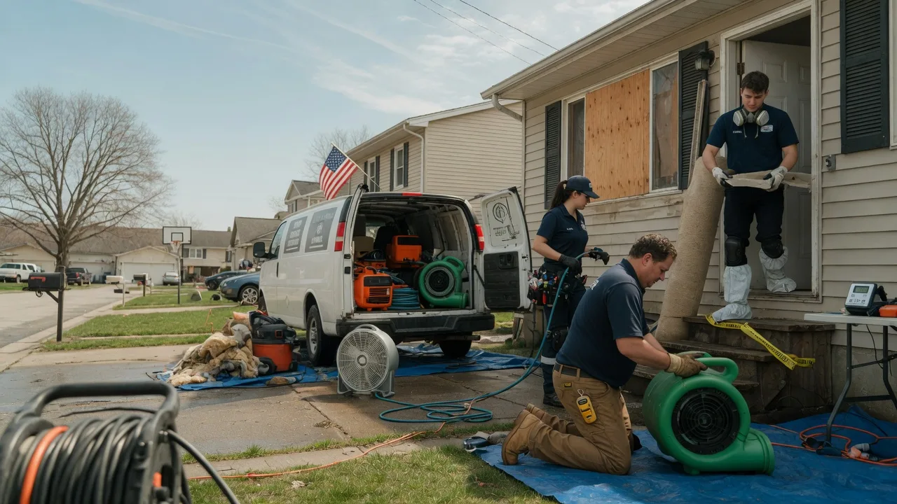 Water Damage Restoration in Rock City, IL near me